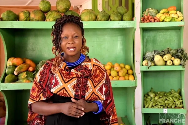 Miss Franche continue son aventure au marché de Ouagadougou